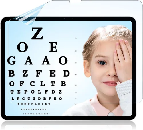 Vista 9 de ZOEGAA Protector de pantalla anti luz azul compatible con iPad Pro 11 (2022, 2021, 2020 y 2018), iPad Air de 5ª/4ª generación (10.9 pulgadas)