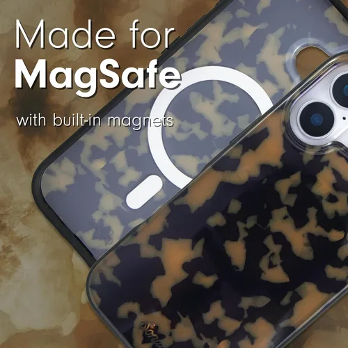 Vista 3 de Sonix Funda para iPhone 17, compatible con MagSafe, probada contra caídas de 10 pies, carey, tortuga marrón