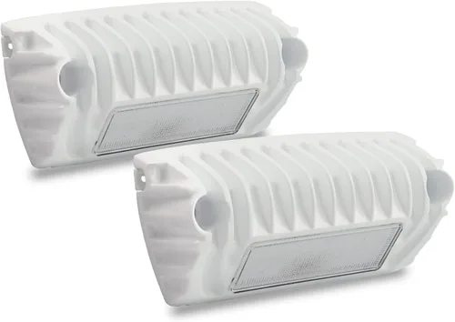 Vista 10 de Chelhead Luces exteriores de caravana, luz de porche RV de 12 V, luz de aluminio de baja corriente, iluminación de escena LED compatible