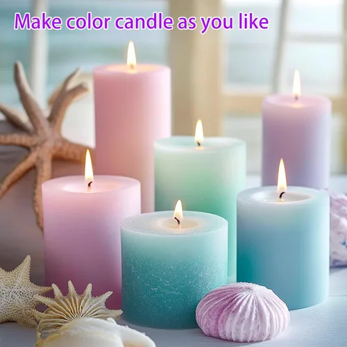 Vista 4 de Roizefar Tinte para velas – 21 colores de cera derretida para hacer velas, tinte a base de aceite para cera, tintes de color líquidos altamente