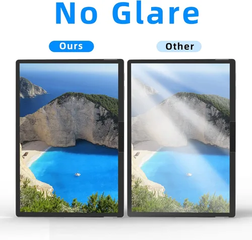 Vista 5 de Paquete de 2 protectores de pantalla compatibles con Microsoft Surface Go 3 / Go 2 /Go (2021/2020), papel mate, resistente a los arañazos