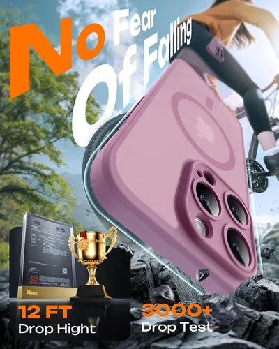 Vista 955 de TOCOL Funda para iPhone 11, compatible con Magsafe, protección completa de cámara, imanes integrados, protección contra caídas, funda translúcida