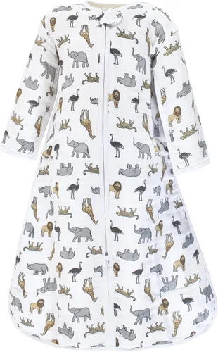 Vista 19 de Hudson Baby Saco de dormir unisex de muselina de manga larga para bebé, manta portátil, saco de dormir