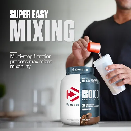 Vista 4 de Dymatize Nutrition 100% proteína de suero de leche aislada hidrolizada, DYM-350247, 1, 1