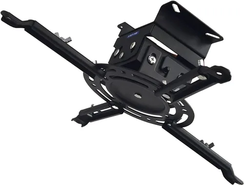 Vista 9 de Soporte para proyector, altura ajustable de 55 a 79 pulgadas, soporte de techo universal de movimiento completo, peso máximo de 22 libras y brazos