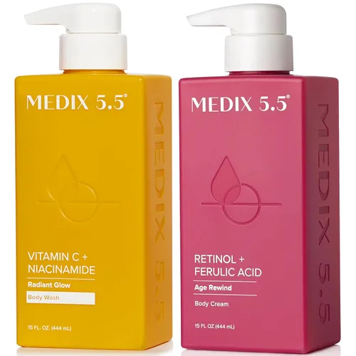 Vista 11 de Medix 5.5 Gel de Limpieza Corporal Exfoliante de Ácido Glicólico + Ácido Láctico Borrador de Protuberancias KP Exfoliante AHA para el Cuidado
