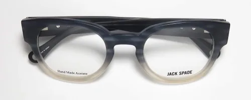 Vista 2 de Jack Spade Pearson - Bisagras de resorte de borde completo para hombre y mujer, marca de marca clásica, marco de lentes/anteojos duraderos