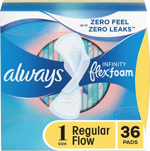 Vista 10 de Always Almohadillas tamaño 1 Infinity con espuma flexible 18
