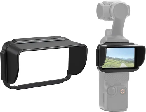Parasol de pantalla para DJI Osmo Pocket 3, protector de parasol antirreflejo, cubierta rígida de ABS para mayor visibilidad con luz brillante,