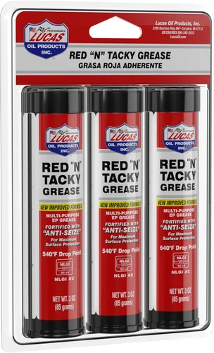 Vista 3 de Lucas Oil 10027-Pk1 Red 'N' Tacky - Grasa de 35 libras, paquete de 1
