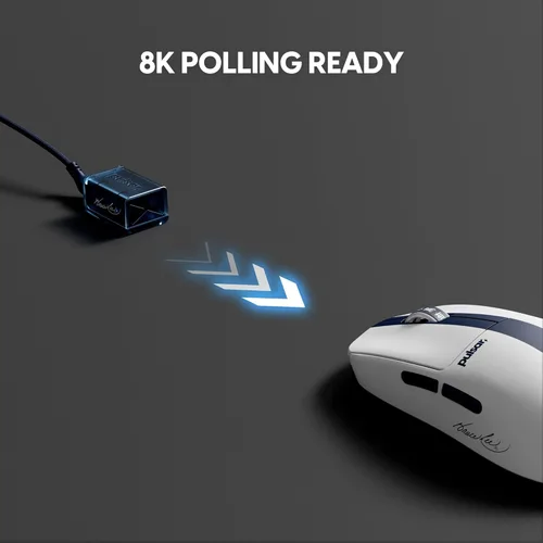 Vista 6 de Pulsar Gaming Gears X2 Crazylight - Mouse inalámbrico para juegos, ultraligero de 1.27 onzas (1.27 oz), interruptor óptico, 32000 DPI, 750 IPS