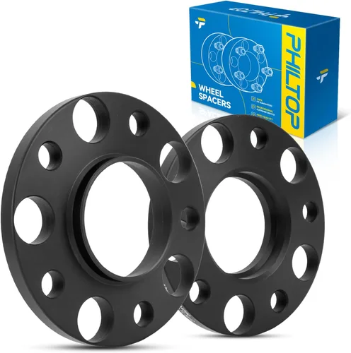 Vista 146 de PHILTOP 4x100 1.25" Espaciadores de rueda para Yaris, 2 piezas de espaciadores de rueda centrados en buje con 54.1mm de diámetro interior del buje