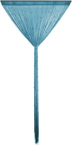 Vista 8 de YaoYue Cortina de cuentas para puerta, con borlas y cuentas, para colgar con flecos, hippie y divisor de habitación, ventana, pasillo, entrada