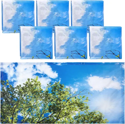 Vista 19 de Hortsun 6 cubiertas magnéticas de luz fluorescente, 4 x 2 pies, cubiertas magnéticas de luz de aula para sombra fluorescente, iluminación de techo