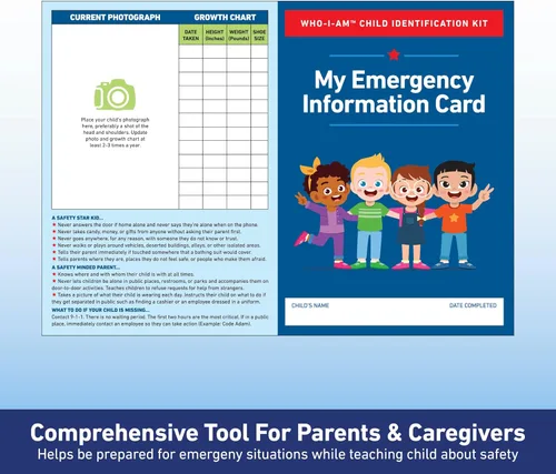 Vista 3 de Who-I-Am - Kits de identificación infantil con muestras de huellas dactilares y ADN (paquete de 5)