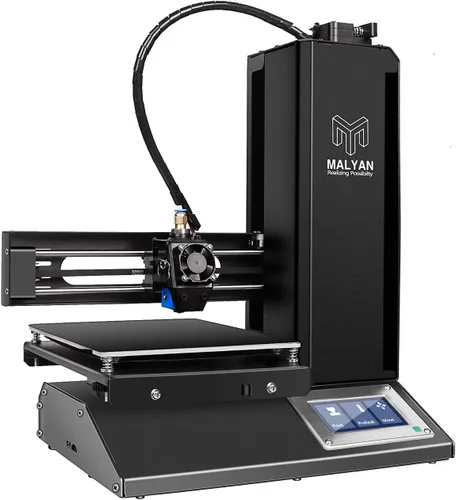 MALYAN M320 Mini impresora 3D para niños y principiantes - Impresoras 3D FDM totalmente ensambladas con placa magnética flexible extraíble