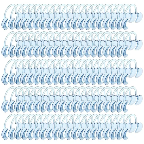 Vista 9 de Zhengmy 100 piezas de retractor de mejilla y labio en forma de C para blanquear los dientes, retractor de boca para blanqueamiento dental, retractor