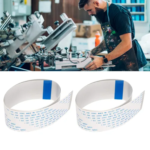 Vista 6 de 2 unidades de cable de datos plano de impresora, cable plano flexible, 2 unidades para XP600 TX800, cable de datos, cable plano flexible