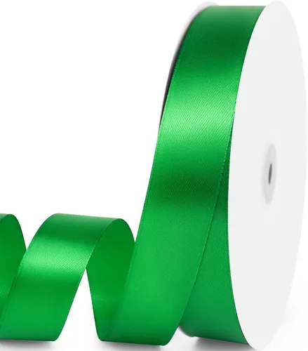 Vista 190 de Cinta de satén de 5/8" x 100 yardas - Cinta de seda naranja otoñal con carrete - Ideal para envolver regalos, ramos florales, manualidades