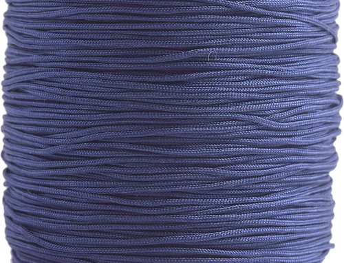 Vista 125 de KONMAY 1 rollo de cuerda de nailon de 150 yardas, trenzado de 0.016 in de nailon Shamballa Macramé/cordón de cuentas, cordón de nudo chino, cuerda