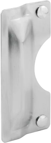 Vista 8 de Prime-Line U 9500 Tapa de la placa protectora de cerrojo – Protege contra entrada forzada, fácil de instalar en puertas que se abren hacia afuera