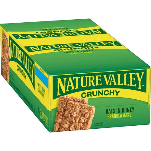Vista 17 de Nature Valley, Barras de granola de almendras dulces y saladas, caja de 7.4 onzas (paquete de 4)
