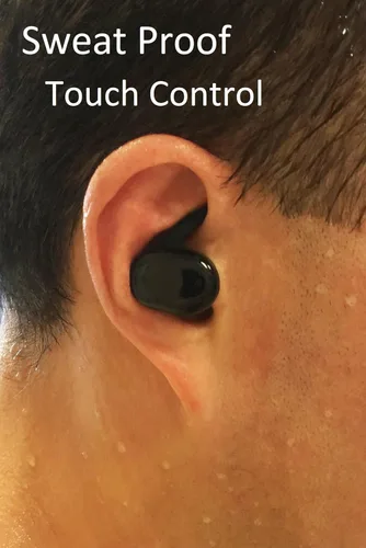 Vista 3 de i10L_Plus_2AirBuds: divisor transmisor Bluetooth i10L compatible con Apple iPhone, iPad, iPod Touch Plus 2 juegos de auriculares Bluetooth