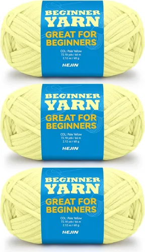 Vista 72 de Hilo de 60g Amatista para Ganchillo y Tejer; 66m (72 yardas) de Hilo de Algodón para Principiantes con Puntos Fáciles de Ver; Peso Worsted Mediano