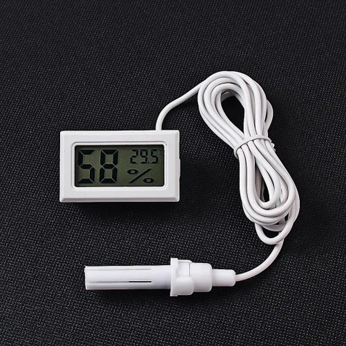 Vista 3 de BESPORTBLE Medidor de humedad Reloj Interior - Medidor Higrómetro Comprobador de humedad Medidor de humedad interior Medidor de temperatura ambiente