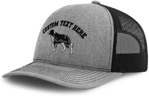 Vista 8 de Richardson - Gorra de malla bordada Border Collie bordada para hombres y mujeres