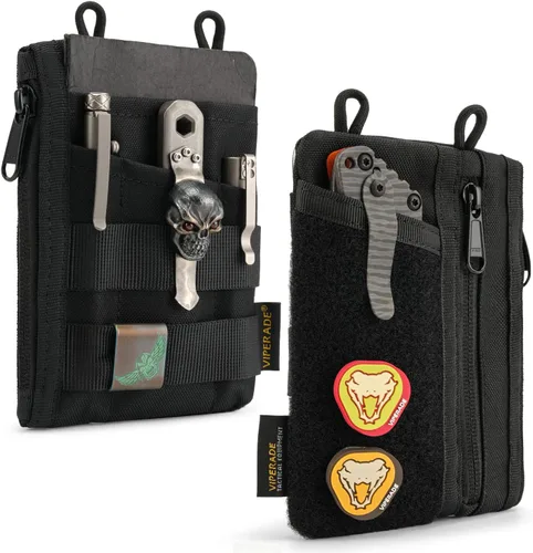 VIPERADE VE16 - Bolsa EDC para hombre, organizador de bolsillo multiherramienta para equipos EDC