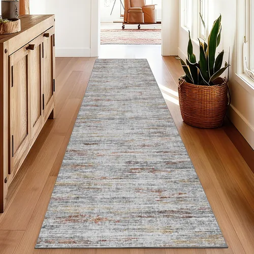 Vista 42 de Alfombra de pasillo de 2 x 5 – Alfombra lavable resistente a las manchas, alfombra de pasillo