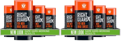 Vista 8 de Right Guard Xtreme Defense Invisible Solid, desodorante antitranspirante, aroma Arctic Refresh - Desodorante 5 en 1 para hombres, control de olores