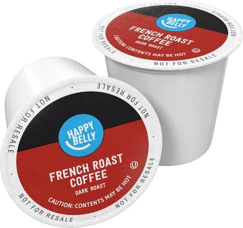 Vista 7 de Happy Belly, una marca de Amazon - Cápsulas de café de tostado medio, mezcla de casa, compatibles con cafeteras Keurig 2.0 K-Cup, 100