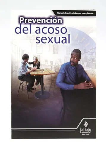 Vista 4 de Sexual Harassment Prevention Training Kit, English & Spanish, Helps Employees Address and Respond to Unwanted Sexual Harassment in The Workplace, J.