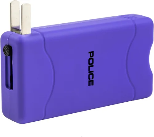 Vista 5 de Police Pistola paralizante para autodefensa 800 - Mini recargable de alto voltaje con linterna LED, compacta y resistente, seguridad personal