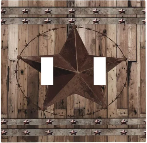 Vista 91 de Taupe Beige Marrón Gris Abstracto Arte 1-Banda Interruptor de Luz Doble de Recepción Placa de Pared Toma Cubiertas Eléctricas Decorativas Modernas