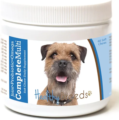 Vista 278 de Healthy Breeds Cavalier King Charles Spaniel - Multivitamínico todo en uno, completo con probióticos, glucosamina, condroitina y omegas, 60