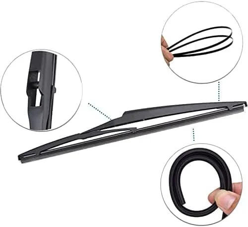 Vista 4 de GAGALU Kit de brazo de limpiaparabrisas trasero para Nissan X-Trail T31 2007-2012 Kit de brazo de limpiaparabrisas trasero