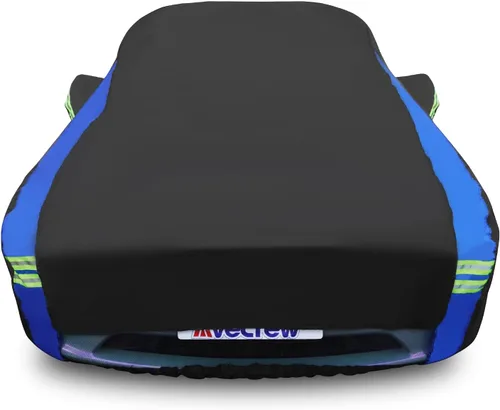 Vista 16 de Avecrew para Jeep Wrangler Funda Impermeable de 2 Puertas, Todo Clima para Coche, Funda de Lluvia para Automóviles, Cubierta Completa