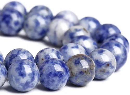 Vista 37 de Cuentas sueltas de jade de angelita verde de 4 mm, 86 piezas, piedra natural de aguacate para hacer joyas, pulsera DIY