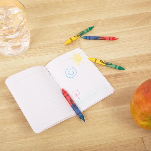 Vista 6 de Crayones de panal de doble extremo de 4 colores, caja de 1000