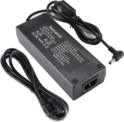 Vista 7 de Adaptador de corriente DC12V 10A, transformadores de 120 vatios CA 100-240V a CC 12V, adaptador de fuente de alimentación, convertidor de CA a CC