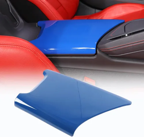 Vista 13 de CHEAYAR Cubierta de Caja de Reposabrazos Central del Interior del Automóvil Cubierta Protectora de Caja de Consola Compatible con Chevrolet Corvette
