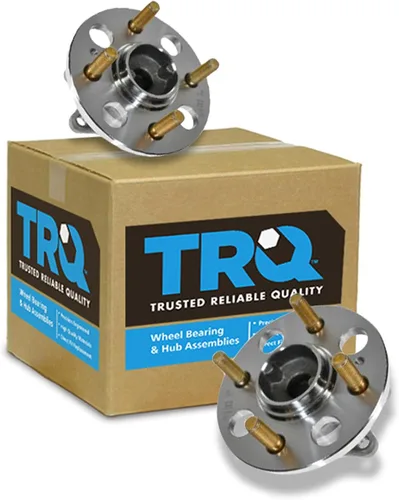 Vista 133 de Conjunto de buje y rodamiento de rueda trasera izquierda y derecha TRQ 2 piezas Compatible con Mazda CX-9 2007-2015 Todo Tracción