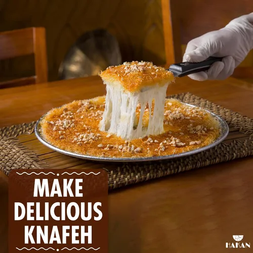 Vista 9 de Hakan Kataifi Masa filo en tiras, Pasta para pastel de Kataifi, Kadayif para Barra de Chocolate Dubai con Pistacho, Knafeh, Kunafa, Masa