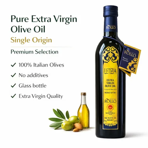 Vista 5 de Letizia Aceite de Oliva Virgen Extra Siciliano DOP 16.9 fl oz