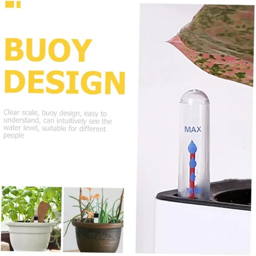 Vista 4 de GANAZONO Indicador de nivel de riego automático para plantas de interior, medidor de profundidad de agua de plástico resistente para plantas