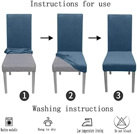 Vista 6 de Juego de 4 fundas elásticas para sillas de comedor de Halloween, fundas protectoras para sillas Parsons con estampado de Jack-o'-Lantern