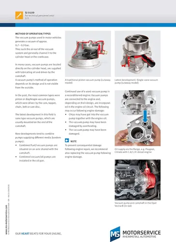 Vista 3 de Pierburg Bomba de vacío de freno OEM # 7.24807.33.0 - BMW OE #: 11667558344 - NUEVO